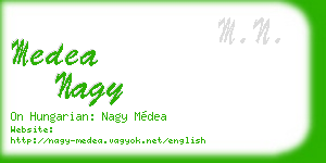 medea nagy business card